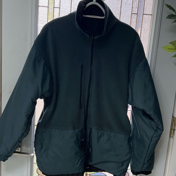 Vintage Columbia Reversible Jacket unisex size large. Waterproof/ fleece. - Picture 6 of 8